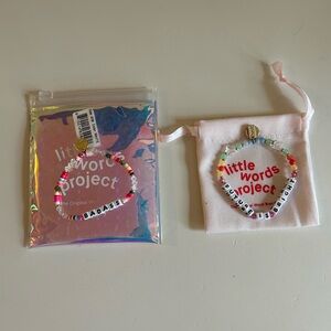 COPY - Little Words Project best selling “Badass” bracelet, NWT